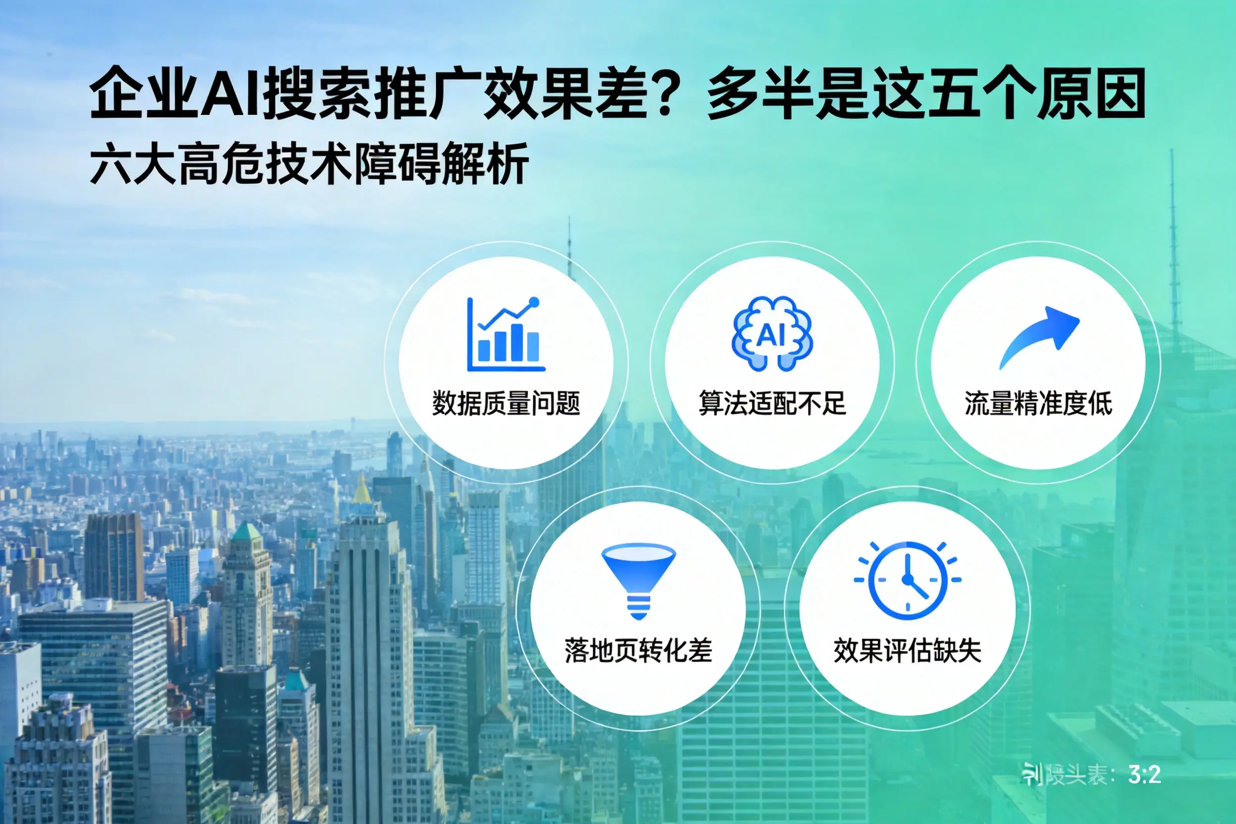 新抚企业AI搜索推广效果差？多半是这五个原因